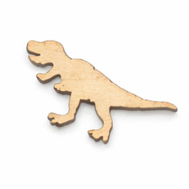 Custom Hand-Painted Wooden Brooch – Bespoke Shape & Colour Design