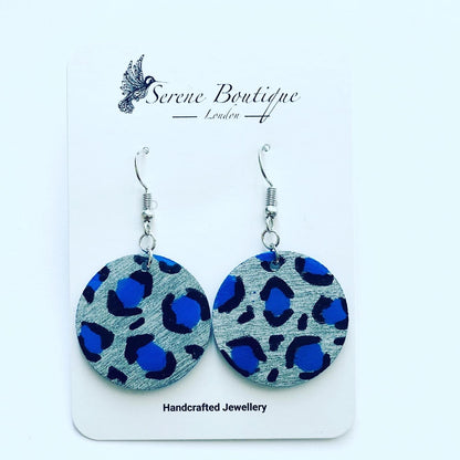 Leopard Print Earrings