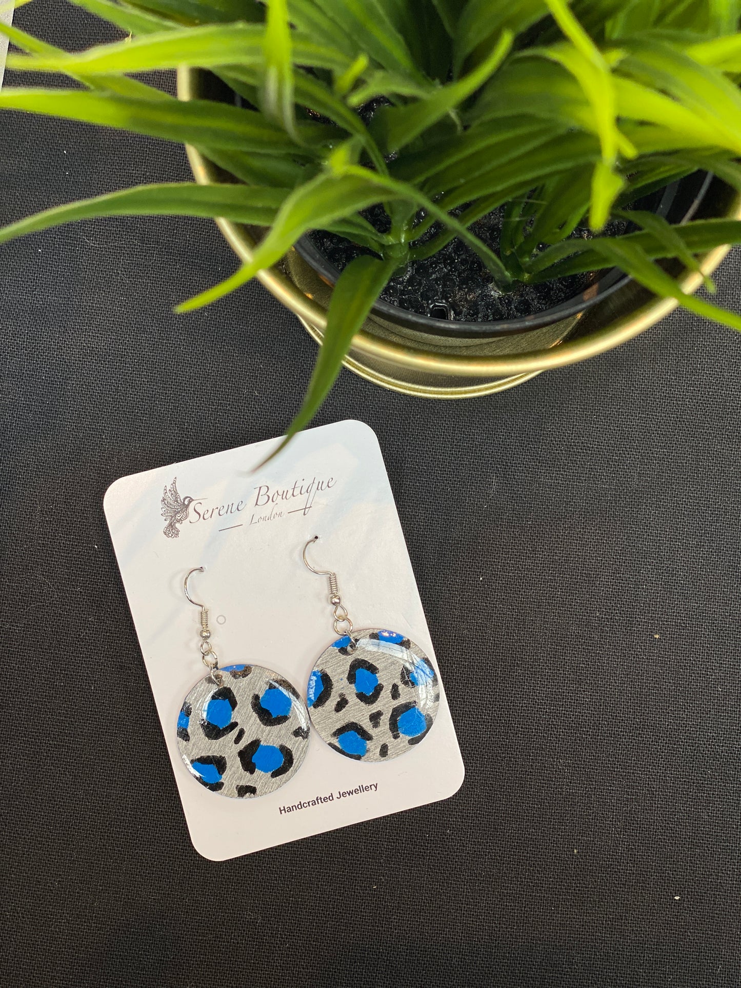 Leopard Print Earrings
